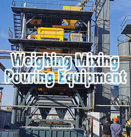 Foam concrete mixing and pouring system