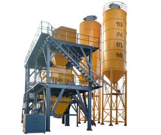 polystyrene concrete mixing and pouring tower 