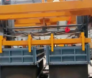 concrete block demoulding machine