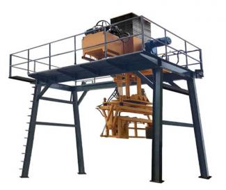 Flip Concrete Block Palletizer